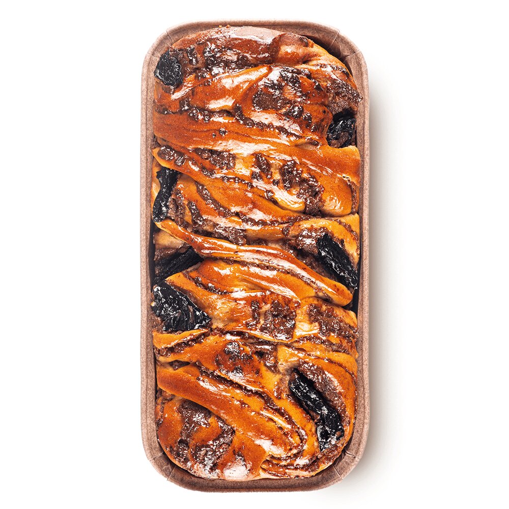 Babka cu Nucă și Prune (550g)