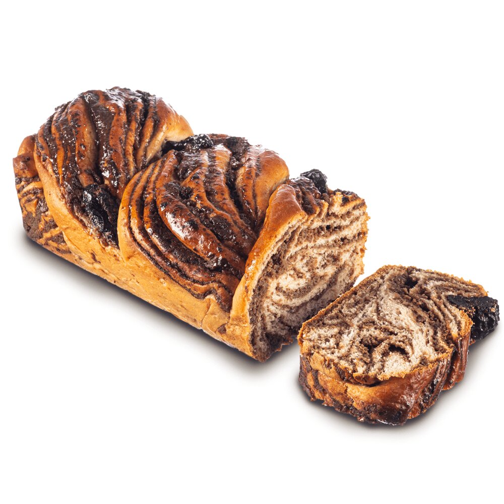 Babka cu Nucă și Prune (550g)