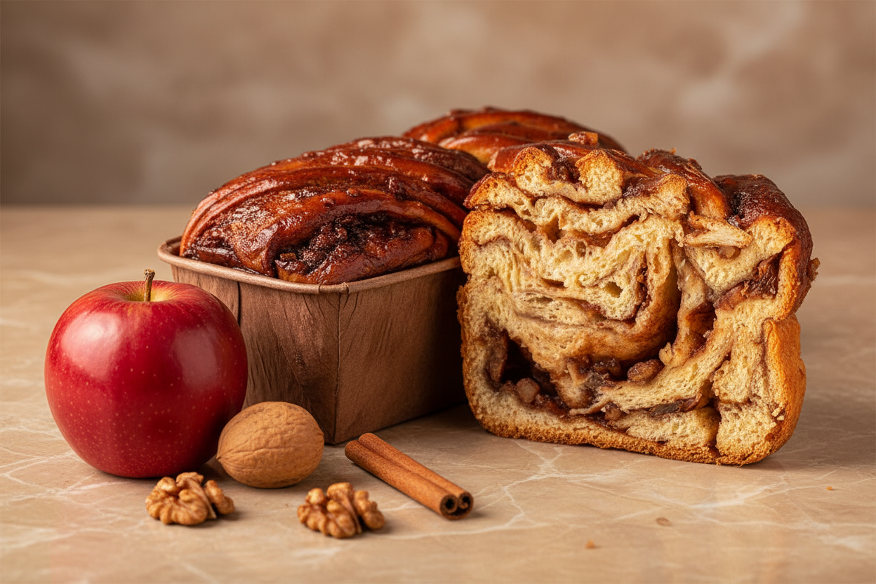 Babka cu Mere și Nucă